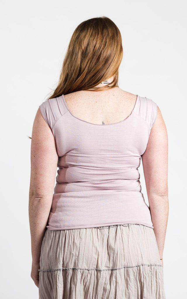 Surya Australia Organic Cotton 'Priya' Top made in Nepal - Blush