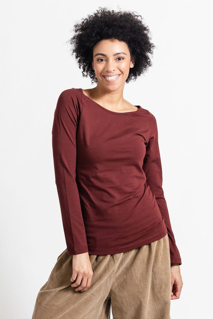 Surya Australia Organic Cotton 'Jarrah' Top made in Nepal