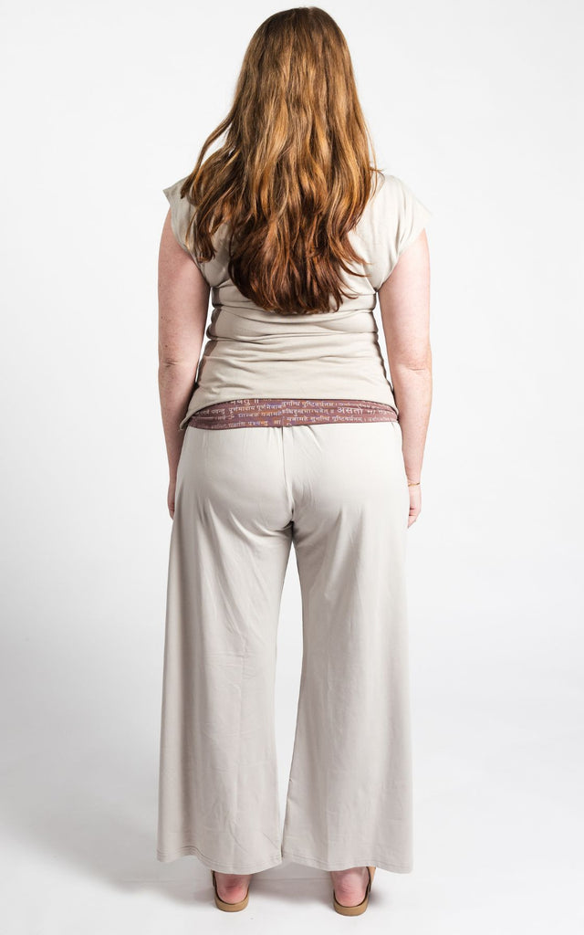 Surya Australia Organic Cotton 'Mantra' Pants made in Nepal - Oatmeal