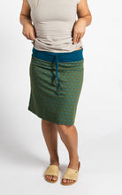 Surya Australia Ethical Cotton 'Anita' Skirt made in Nepal - Teal