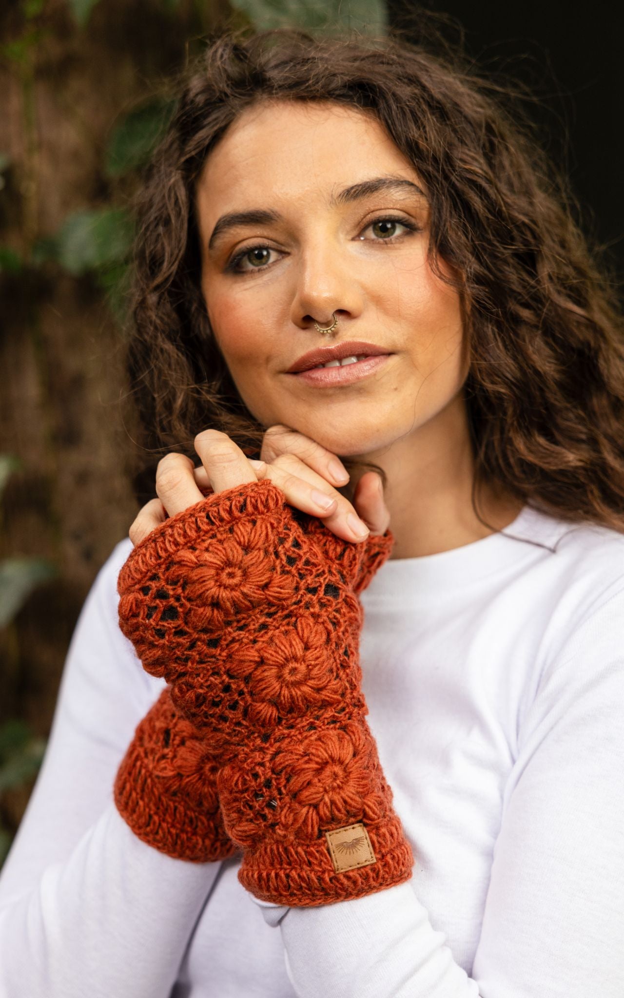 Surya Australia Woolen Hand warmers from Nepal - Burnt Orange