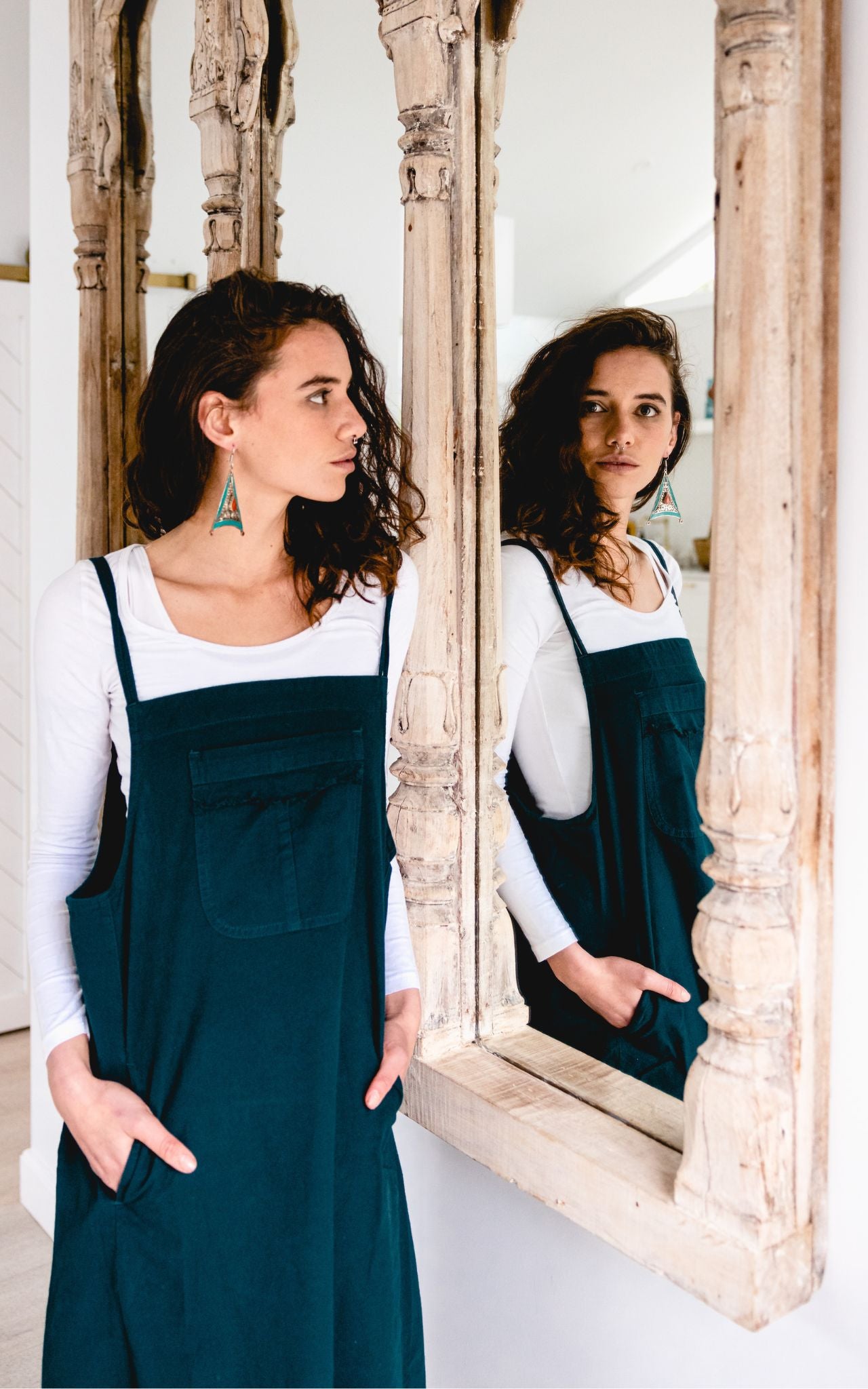 Long pinafore dress australia hotsell