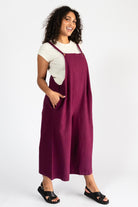 Surya Everyday Cotton Juanita Overalls - Wine