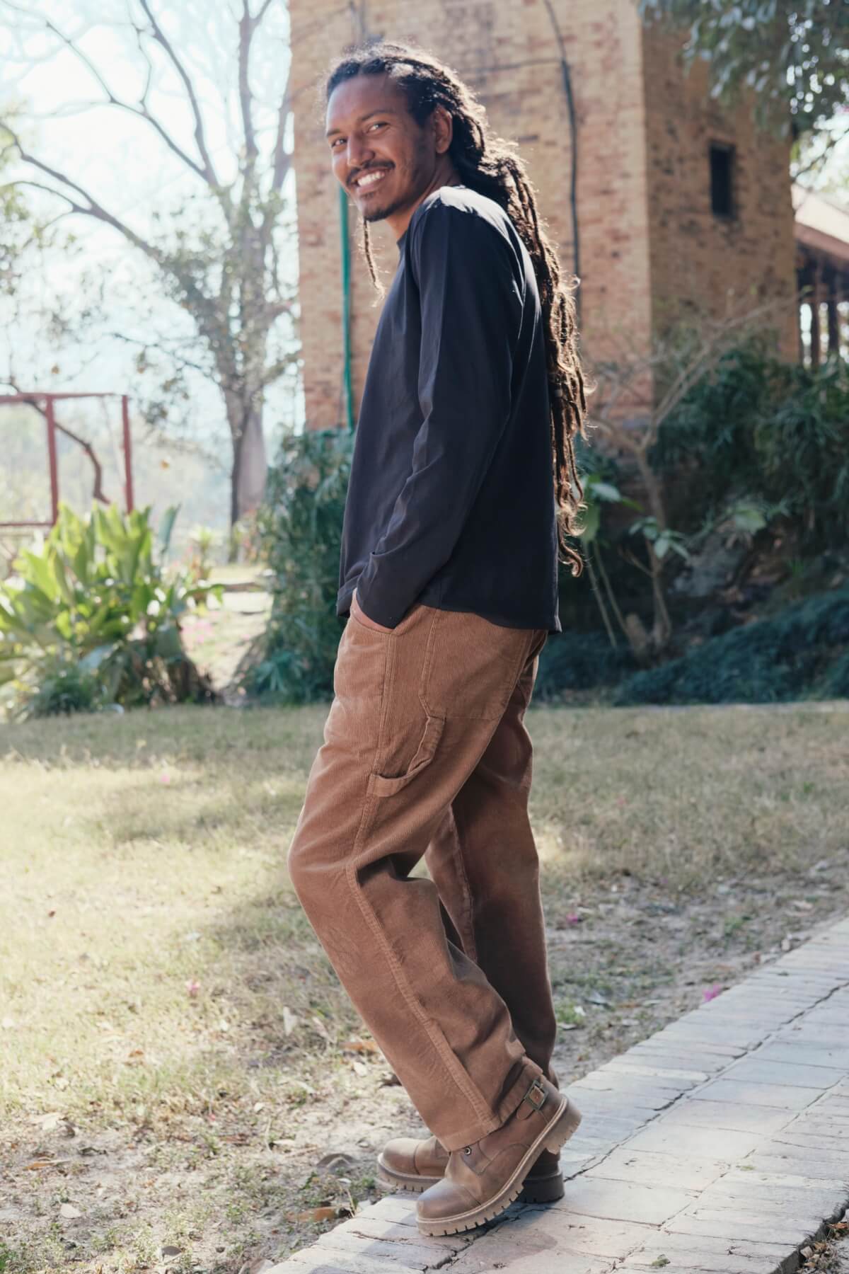Surya Corduroy Trousers for Men made in Nepal