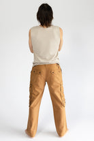 Surya Everyday Cotton Cargo Pants for Men - rear view