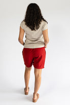 Surya Ethical Cotton Everyday Shorts for Women - rear view