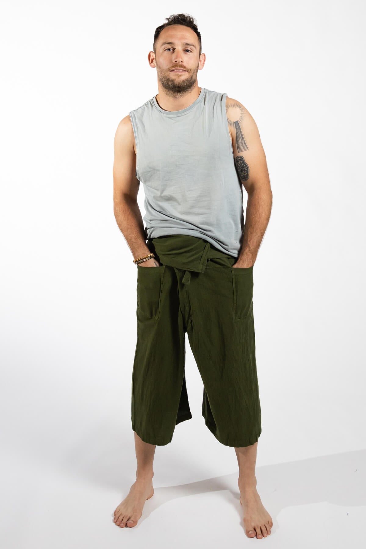 Surya Ethical Cotton Fisherman Shorts  for Men - one generous size