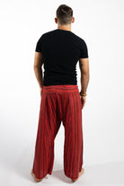 Cotton Thai Fishermen Pants for Men - rear view