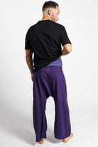 Ethically made Cotton Fisherman Pants for Men - rear