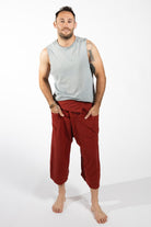 Surya Cotton Short Fisherman Pants for Men - with hip pockets