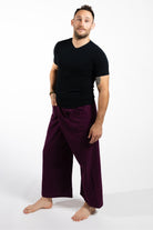 Surya Cotton Fisherman Pants for Men - one size fits all