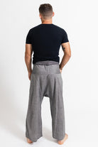 Surya Cotton Thai Fisherman Pants for Men - rear view