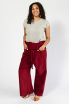 Surya Cotton Thai Fisherman Pants for Women - one generous size
