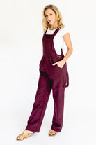 Surya Classic Cotton Overalls for Women - left side view