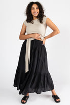Surya Cambric Cotton Skirt for Women - with interior lining