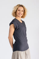 Surya Everyday Basic Organic Cotton Top for Women -  right side view