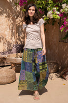 Surya Ethical Cotton Patchwork Pants - made in Nepal