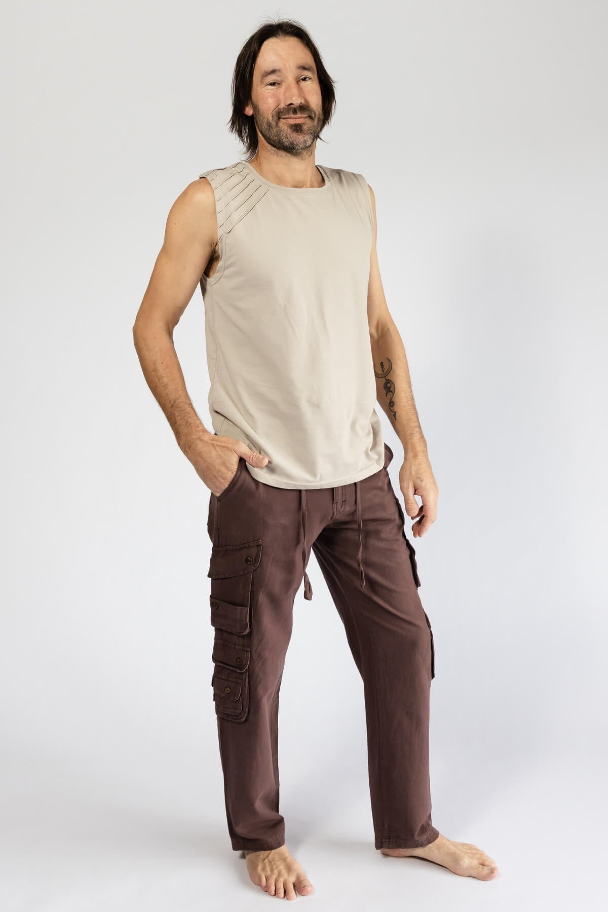 Surya Everyday Cargo Pants for Men - right side view