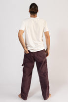 Ethical Corduroy Trousers for Men - rear view