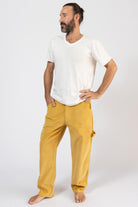 Cotton Corduroy Trousers for Men - with two hip pockets