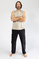 Surya Everyday Cargo Trousers for Men - Black