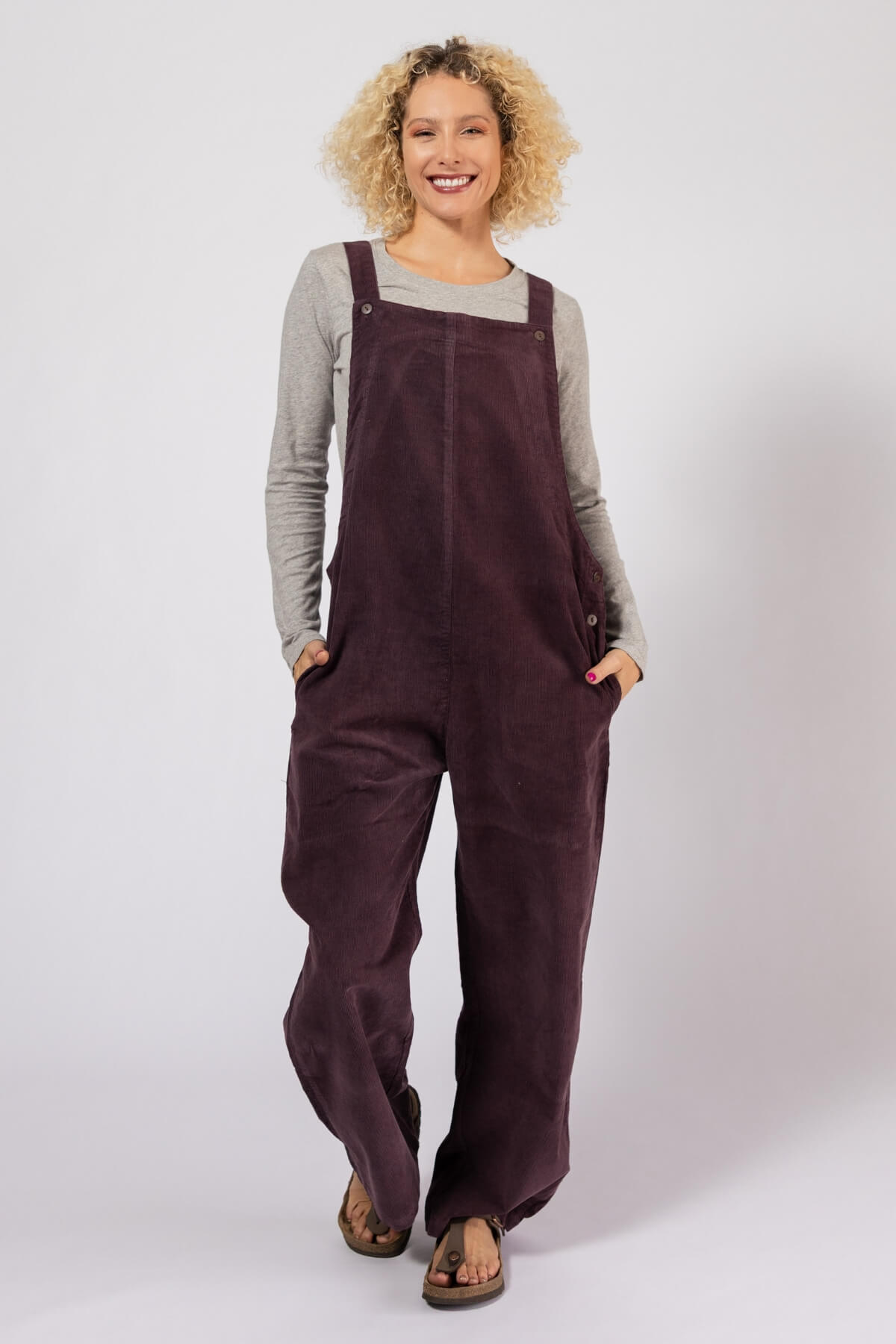 Surya Ethical Corduroy Overalls for Women