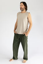 Surya Cotton Everyday Pants for Men - left side view