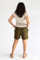 Surya Cotton Everyday Shorts for Women - rear view