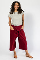 Surya Cotton Thai Fisherman Shorts for Women - one size fits all