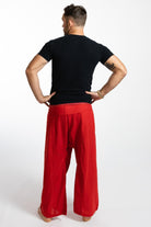 Surya Lightweight Cotton Fisherman Pants  - rear view