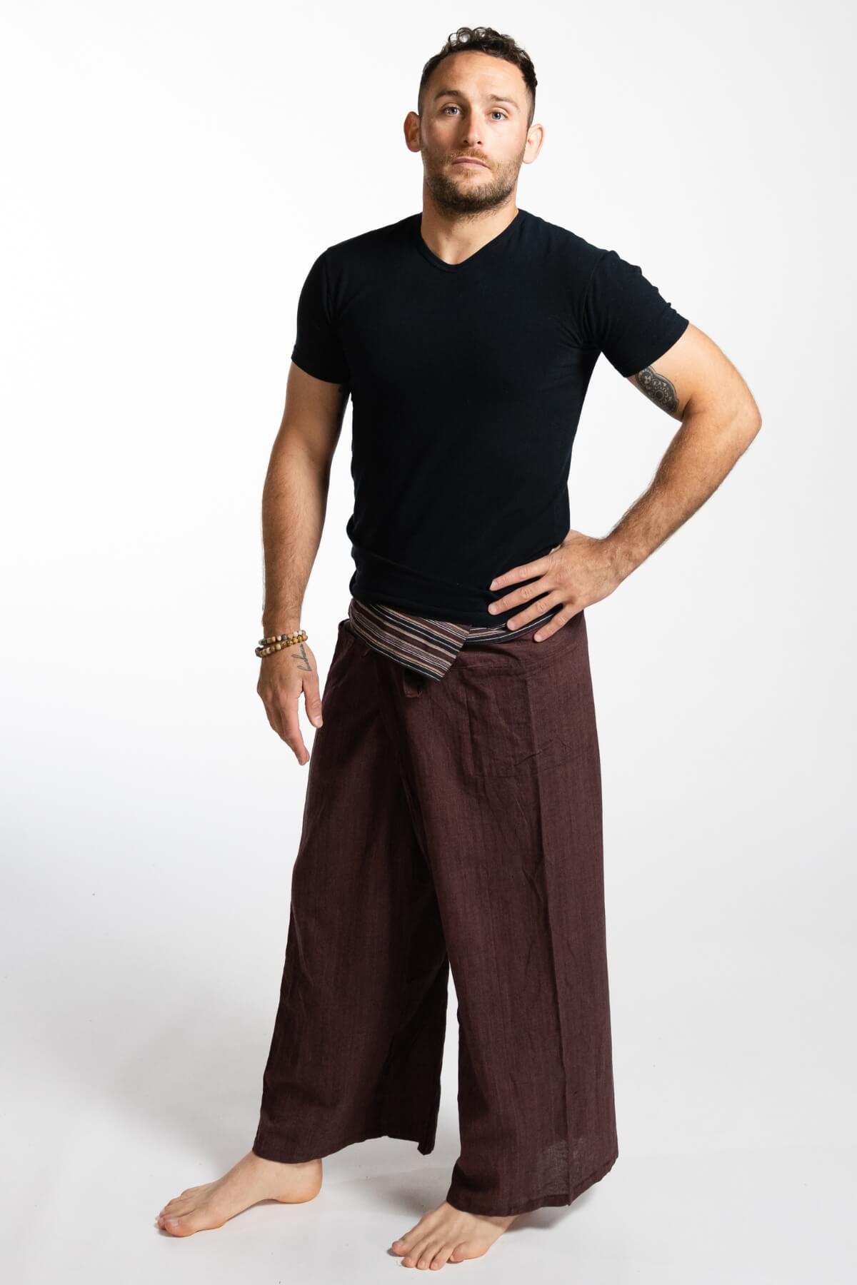 Surya Cotton Thai Fisherman Pants - one size fits most
