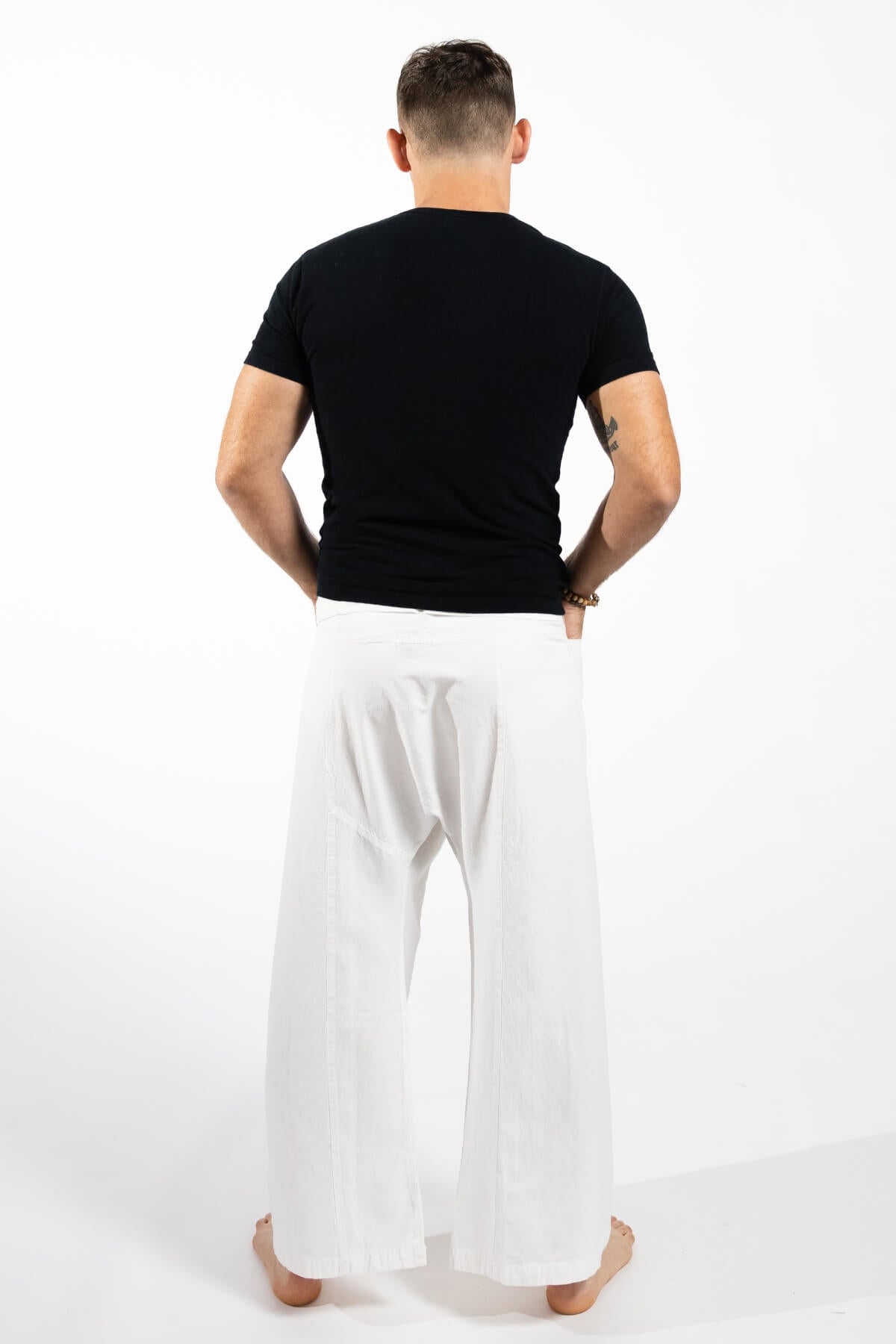 Surya Thai Fisherman Pants for Men - rear view