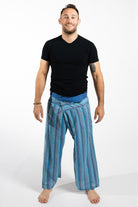 Surya Thai Cotton Fishermen Pants - unisex lightweight cotton pants