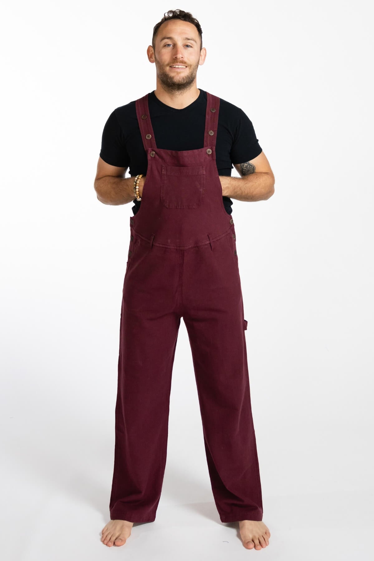 Surya Cotton Overalls for Men - adjustable length