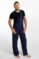 Surya Ethical Cotton Dungarees for Men - Blue