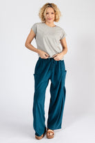 Surya Everyday Cotton Pants for Women - comfortable elastic waistband