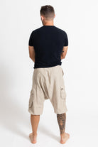 Surya Drop Crotch Shorts for Men - rear view
