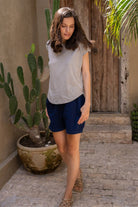 Surya Cotton Sierra Shorts - on location in Bali