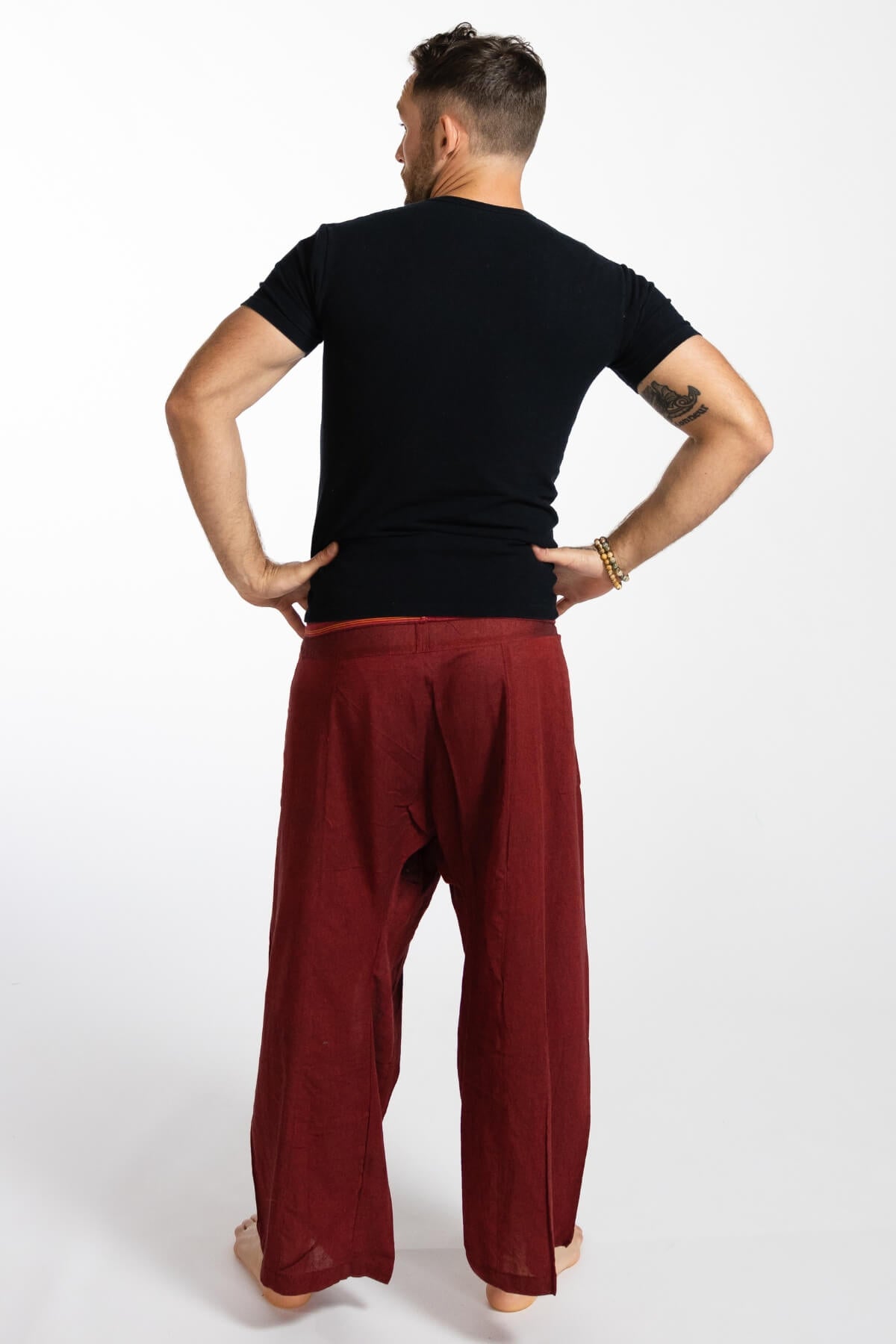 Surya Cotton Thai Fisherman Pants - rear view