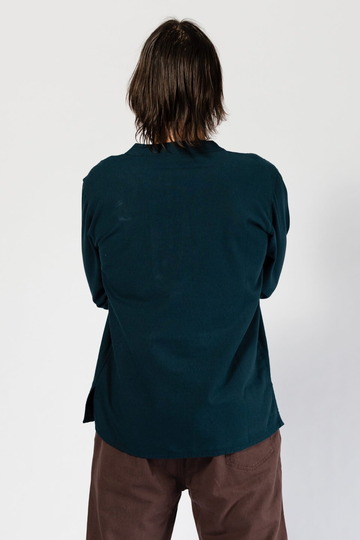 Surya Cotton Shirts for men made in Nepal - rear view