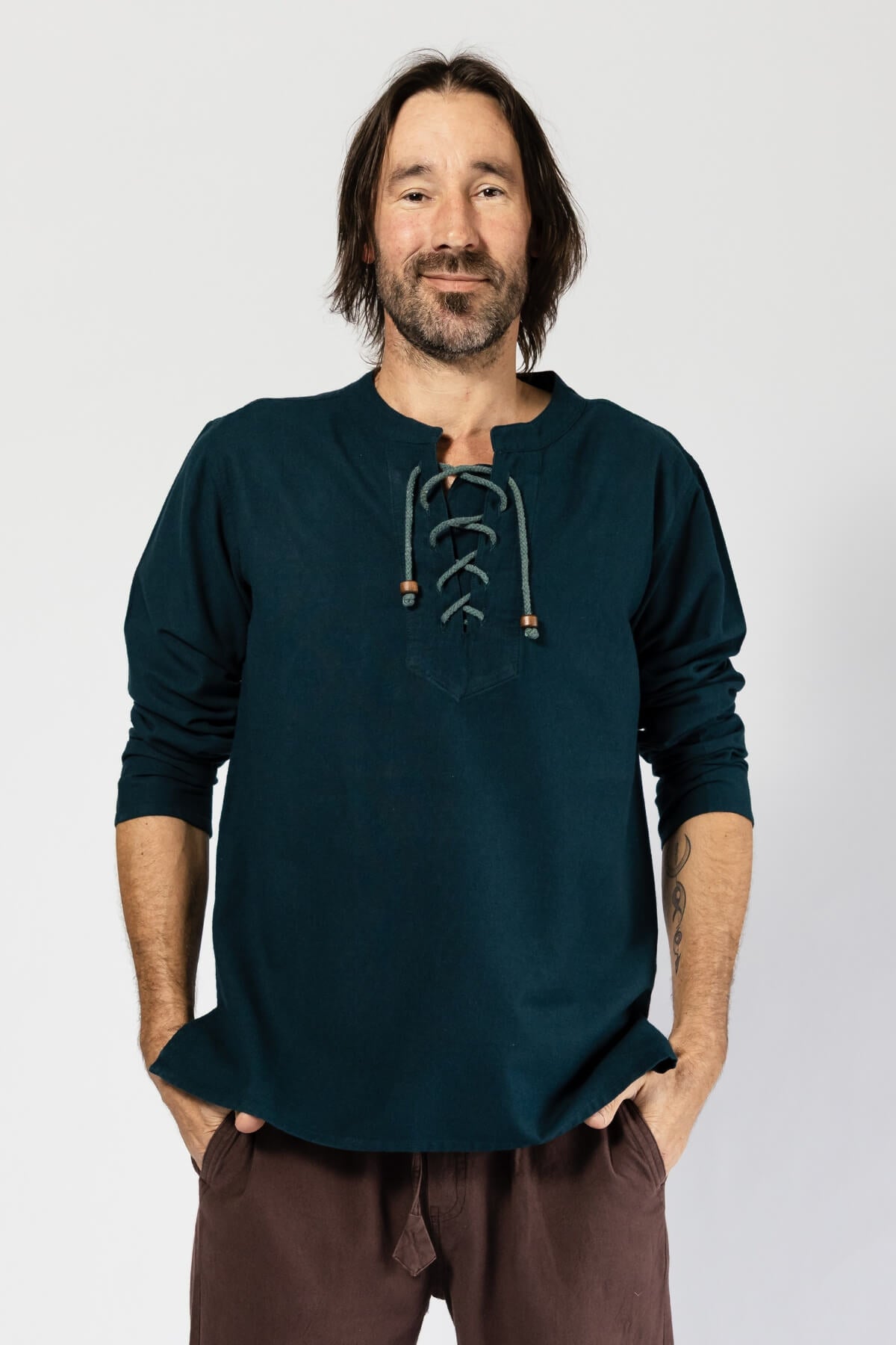 Surya Cotton Shirts for men made in Nepal - medium weight cotton