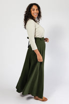 Surya Ethical Cotton Wrap Skirt - right side view