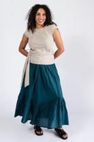 Surya Cambric Cotton Skirt for Women - lightweight cotton