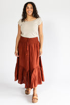 Surya Cambric Cotton Skirt for Women - ethically made in Nepal