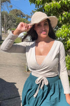 Surya Crocheted Hemp Hat - Undyed natural colour