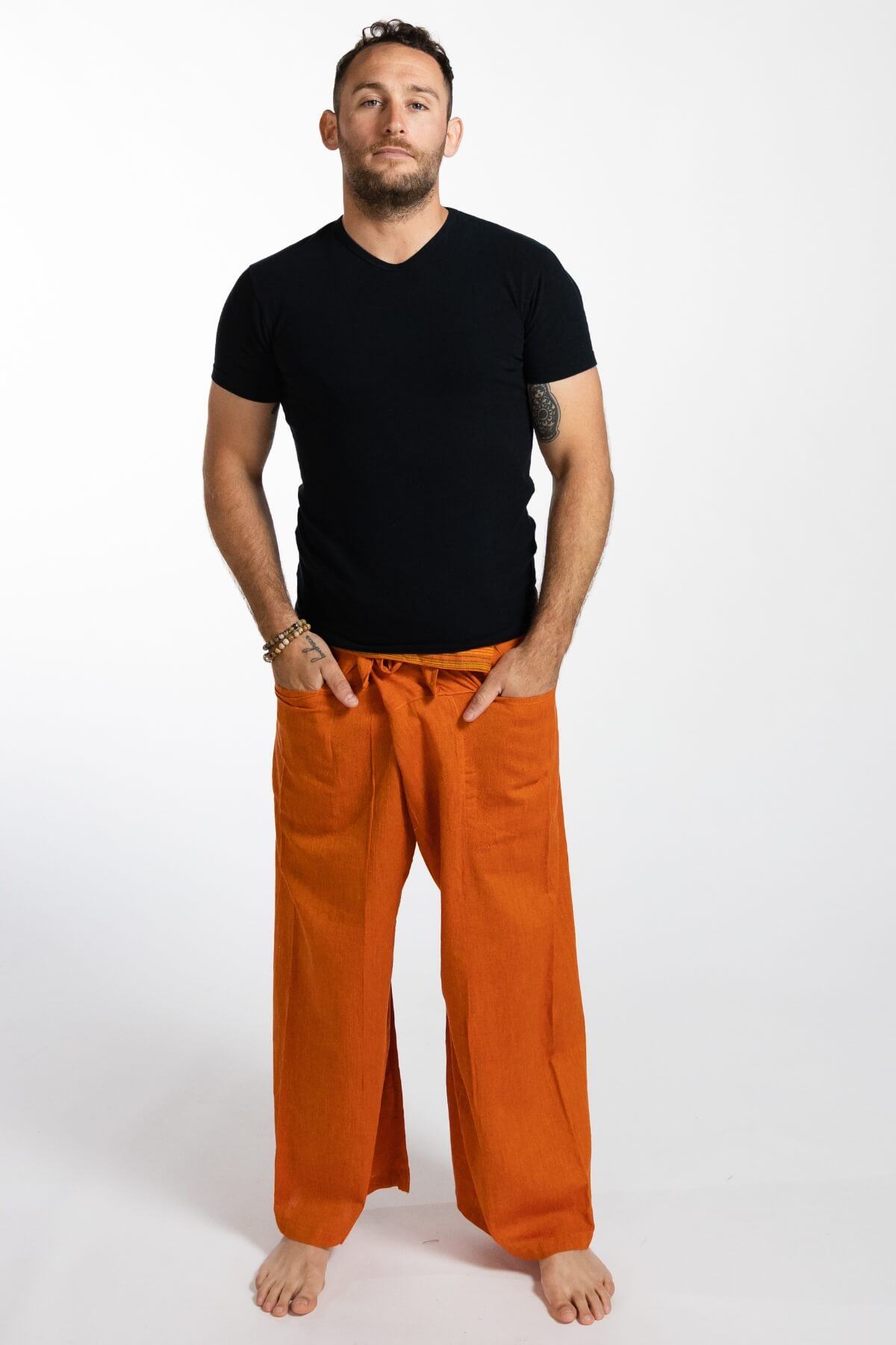Surya Fisherman Pants made in Nepal - with two hip pockets