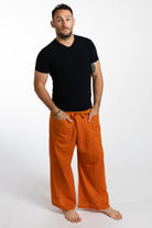 Surya Fisherman Pants made in Nepal - lightweight cotton fabric