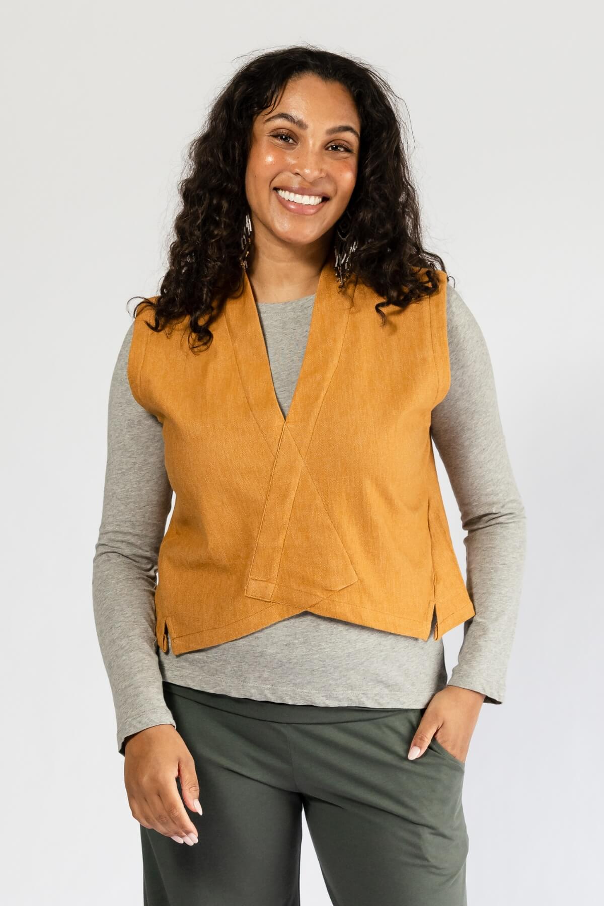 Surya Ethical Organic Cotton Vest - made in Nepal