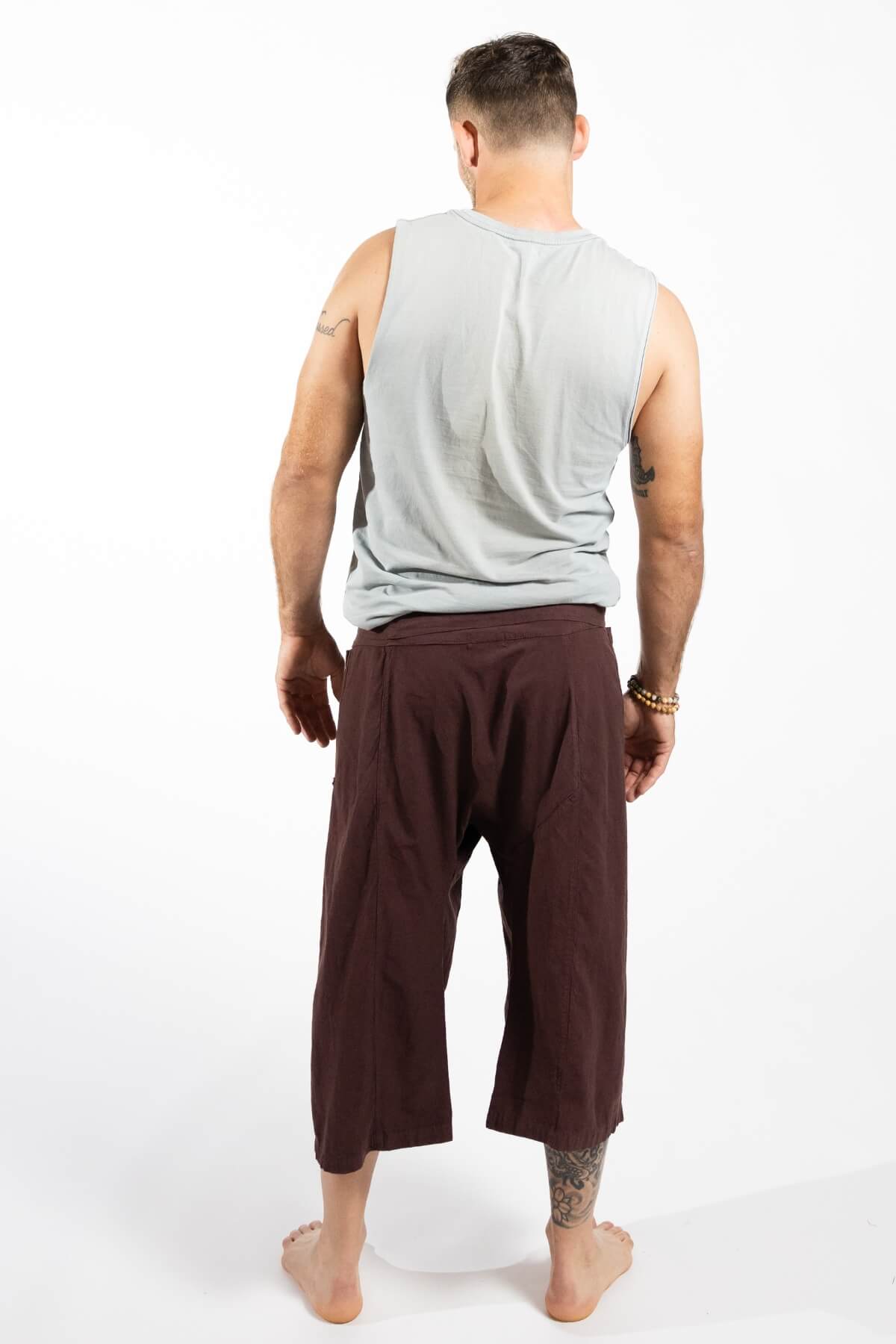 Surya Men's Cotton Fisherman Pants - rear view
