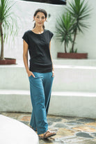 Surya Everyday Organic Cotton Tops for Women -  flattering comfortable design